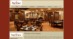 Desktop Screenshot of bmkhospitality.com
